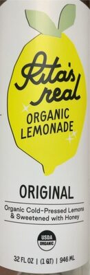 Original Organic Lemonade Juice, Original