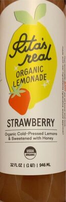 Strawberry Organic Lemonade, Strawberry