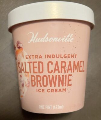 Salted Caramel Brownie Extra Indulgent Ice Cream, Salted Caramel Brownie