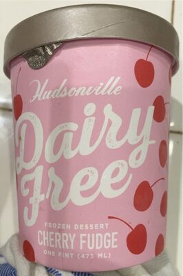 Cherry Fudge Dairy Free Frozen Dessert, Cherry Fudge