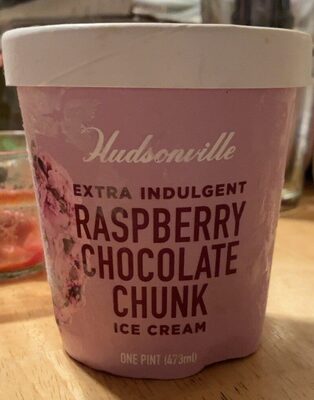 Extra Indulgent Raspberry Chocolate Chunk Ice Cream, Raspberry Chocolate Chunk