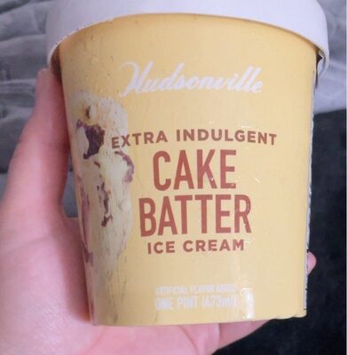 Cake Batter Extra Indulgent Ice Cream, Cake Batter