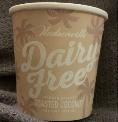 Toasted Coconut Dairy Free Frozen Dessert, Toasted Coconut
