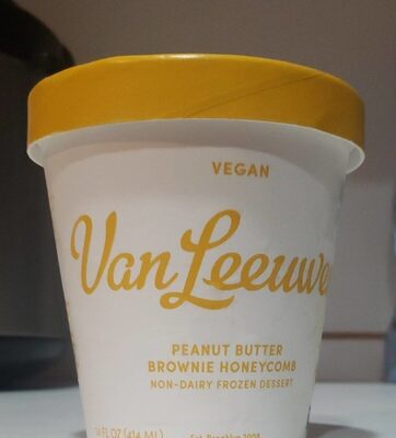 Peanut Butter Brownie Honeycomb Non-Dairy Frozen Dessert, Peanut Butter Brownie Honeycomb