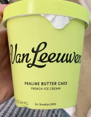 Praline Butter Cake French Ice Cream, Praline Butter Cake