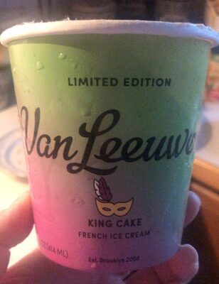 King Cake French Ice Cream, King Cake