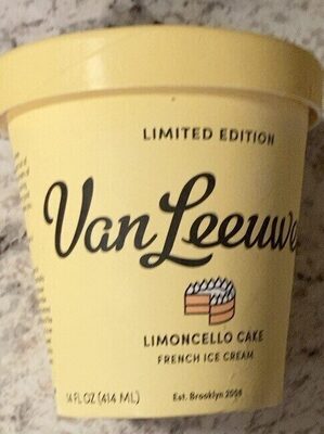Limoncello Cake French Ice Cream, Limoncello Cake