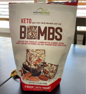 Dark Chocolate + Nut Sugar Free Bombs, Dark Chocolate + Nut