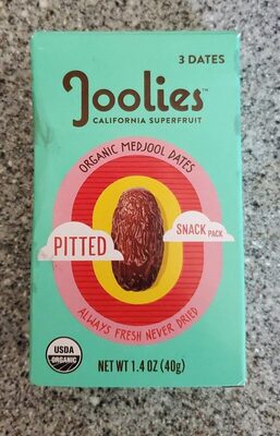 Pitted Organic Medjool Dates Snack Pack