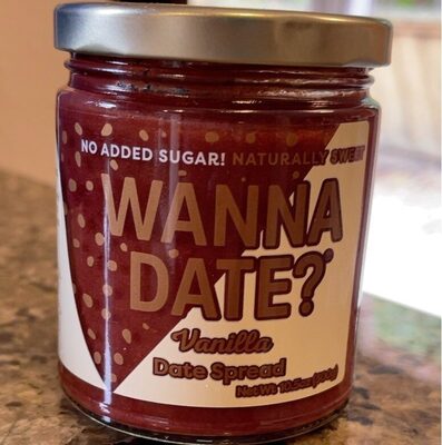 Vanilla No Added Sugar! Date Spread, Vanilla