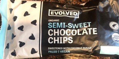 Semi-Sweet Chocolate Organic Chips, Semi-Sweet Chocolate