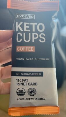 Mocha Keto Cups, Mocha
