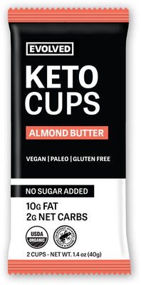 Almond Butter Keto Cups, Almond Butter