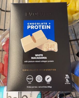 White Macadamia Protein Chocolate, White Macadamia