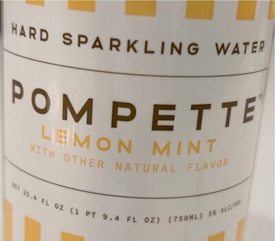 Lemon Mint Hard Sparkling Water, Lemon Mint