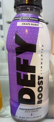 Grape Burst Boost + Immunity Clean Energy Performance Drink, Grape Burst