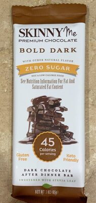Bold Dark Belgian Chocolate, Bold Dark