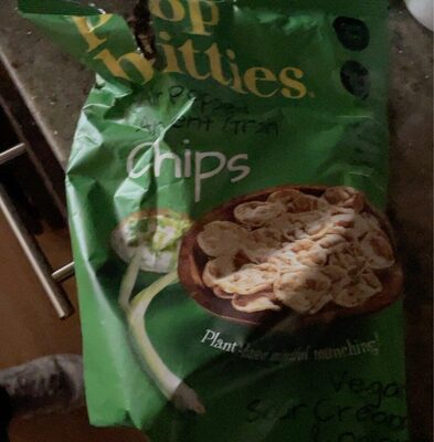 Vegan Sour Cream & Onion Air Popped Ancient Grain Chips, Vegan Sour Cream & Onion
