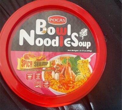 Spicy Shrimp Flavor Bowl Noodlesoup, Spicy Shrimp