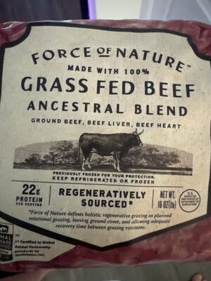 Ancestral Blend 100% Grass Fed Beef, Ancestral Blend