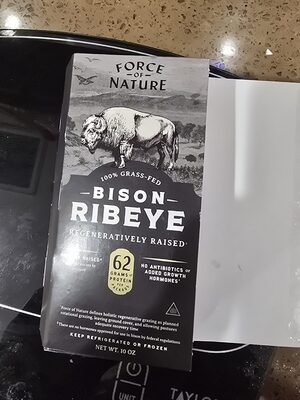 Grass Fed Bison Ribeye