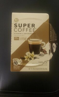 Vanilla Flavored Enhanced Super Coffee, Vanilla