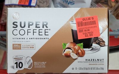 Hazelnut Flavored Enhanced Coffee Cups, Hazelnut