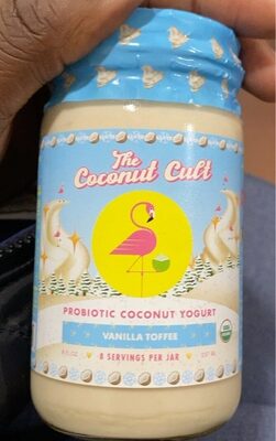 Vanilla Toffee Probiotic Coconut Yogurt, Vanilla Toffee