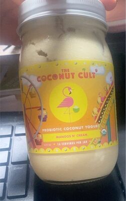 Mangos N' Cream Probiotic Coconut Yogurt, Mangos N' Cream