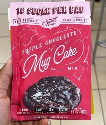 Triple Chocolate Mug Cake Mix, Triple Chocolate