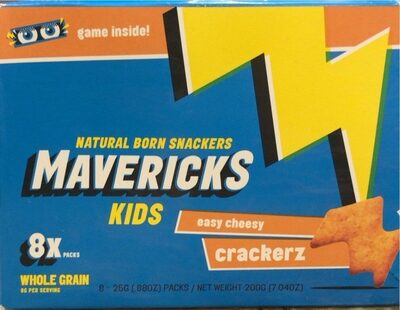 Easy Cheesy Natural Born Snackers Crackerz, Easy Cheesy