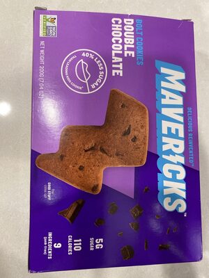 Double Trouble Choc Plant-Based Bolt Cookies, Double Trouble Choc
