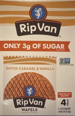 Dutch Caramel & Vanilla Wafels, Dutch Caramel & Vanilla