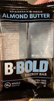 Almond Butter Energy Bar, Almond Butter