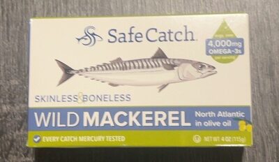 Skinless & Boneless Wild Mackerel