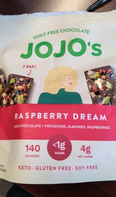 Raspberry Dream Guilt-Free Chocolate, Raspberry Dream