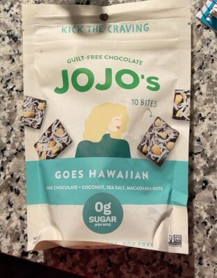 Macadamia Nuts, Coconut, Sea Salt + Plant-Based Protein Dark Chocolate Bites, Macadamia Nuts, Coconut, Sea Salt