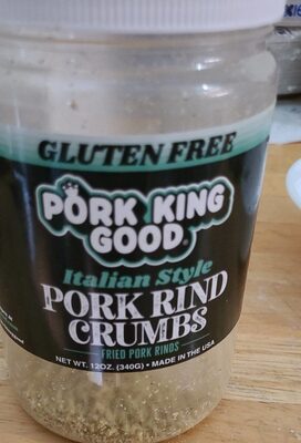 Italian Style Pork Rind Crumbs, Italian Style