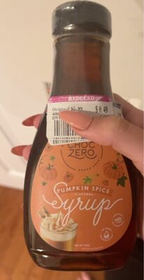 Pumpkin Pie Flavored Syrup, Pumpkin Pie