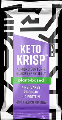 Almond Butter & Blackberry Jelly Protein Bar, Almond Butter & Blackberry Jelly