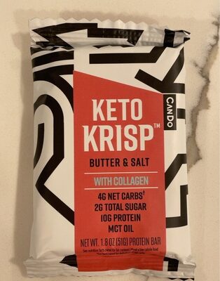 Butter & Salt With Collagen Krisp Protein Bar, Butter & Salt