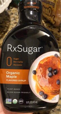Organic Maple Flavored Syrup, Maple