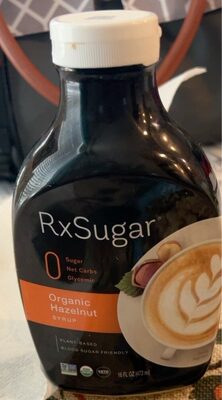 Organic Hazelnut Syrup, Hazelnut