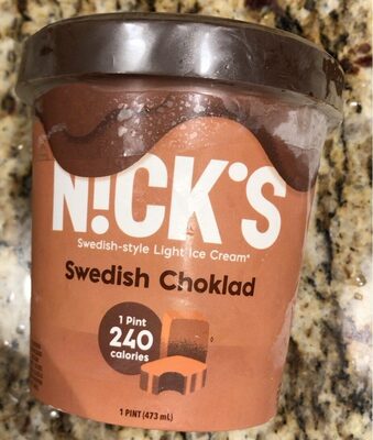 Swedish Choklad Swedish-Style Light Ice Cream, Swedish Choklad