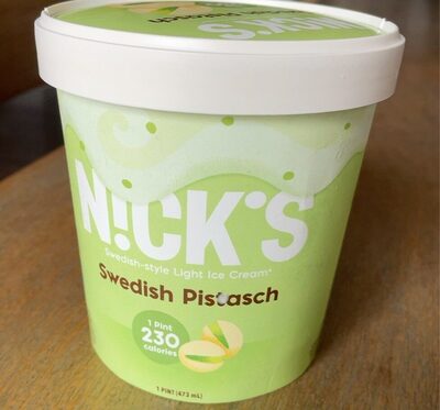 Swedish Pistasch Swedish-Style Light Ice Cream, Swedish Pistasch
