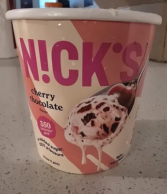 Cherry Choka-Flaka Swedish-Style Light Ice Cream, Cherry Choka-Flaka