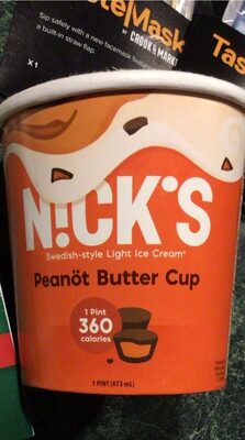 Peanut Butter Cup Swedish-Style Light Ice Cream, Peanut Butter Cup