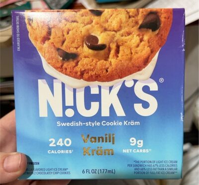 Vanilj Swedish-Style Cookie Krm, Vanilla