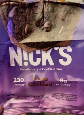 Triple Choklad Swedish-Style Cookie Krm, Triple Choklad