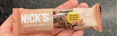 Almond Chocolate Swedish-Style Nut Bar